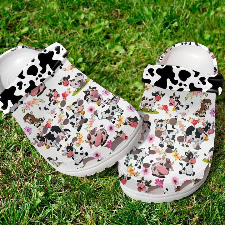 Love Cows Crocs Classic Clogs Shoes