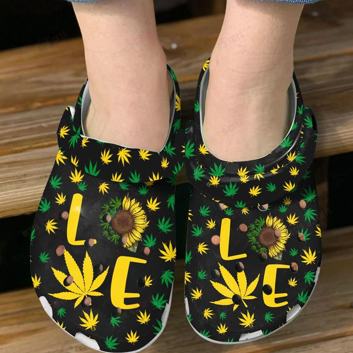 Love Get High Crocs Classic Clogs Shoes