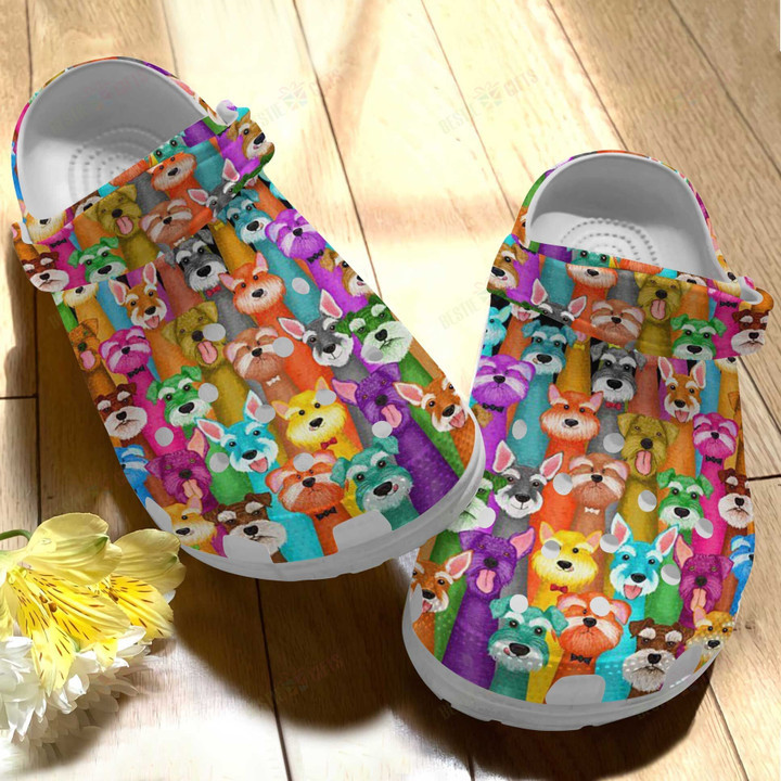 Love Schnauzer Crocs Classic Clogs Shoes