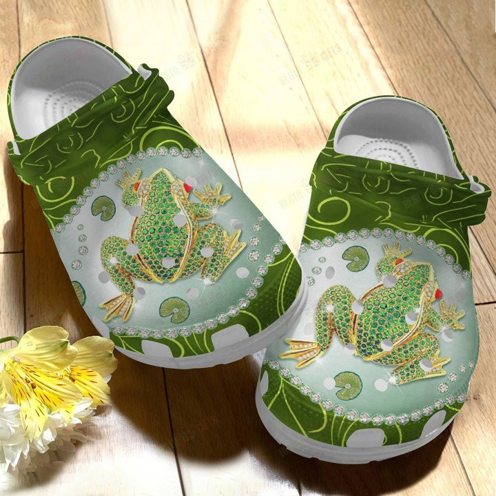 Lovely Frog Crocs Classic Clogs Shoes