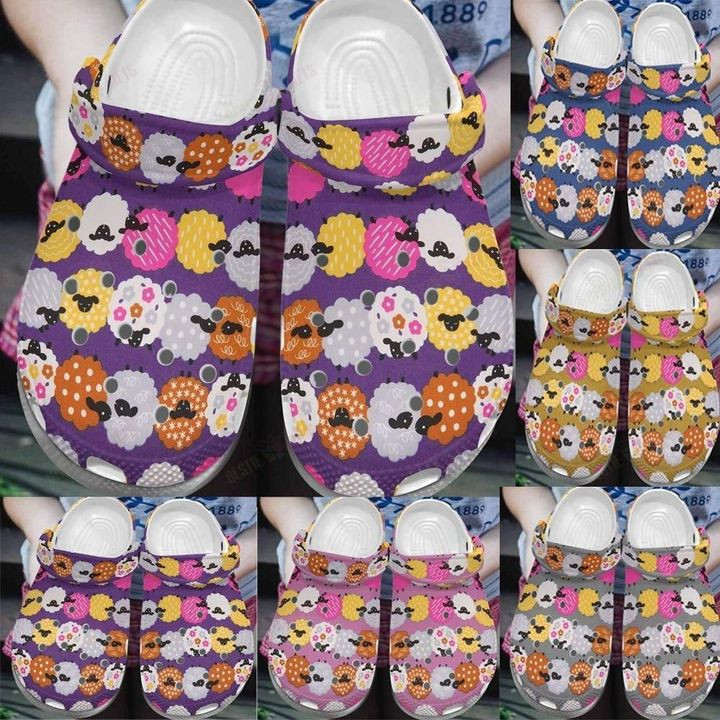 Lovely Sheep 5 Styles Crocs Classic Clogs Shoes