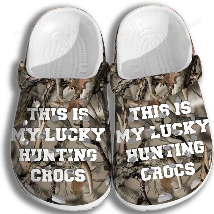 Lucky Hunting Crocs Classic Clogs Shoes