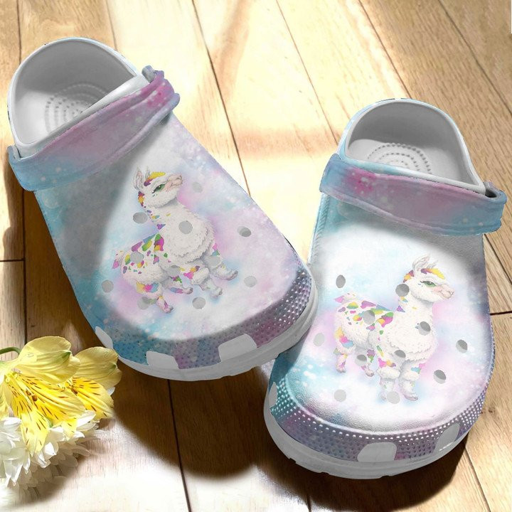 Magical For Alpaca Shoes Llamas Cartoon Crocs Clogs Gift For Girl Daughter Magical