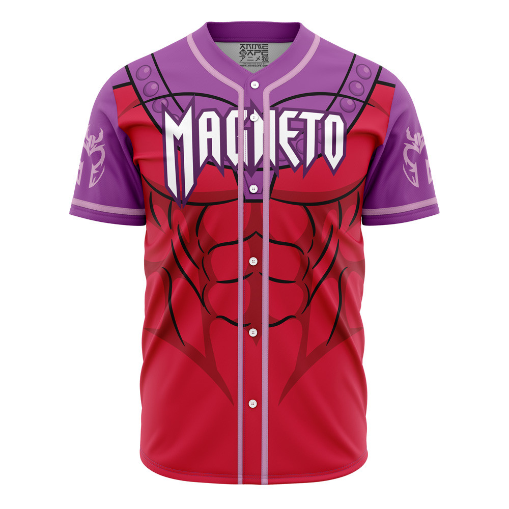 Magneto X-Men Marvel Baseball Jersey