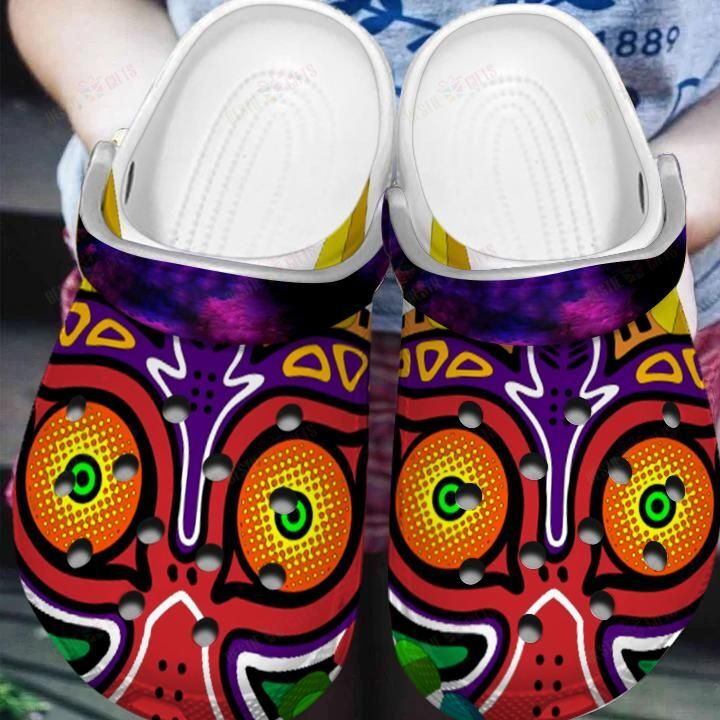 Majoras Mask Crocs Classic Clogs Shoes