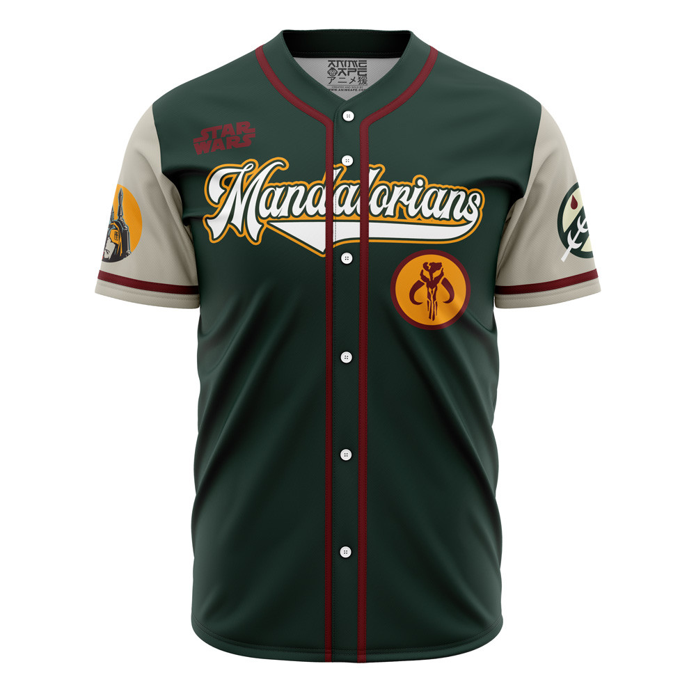 Mandalorians Boba Fett Star Wars Baseball Jersey, Unisex Jersey Shirt for Men Women