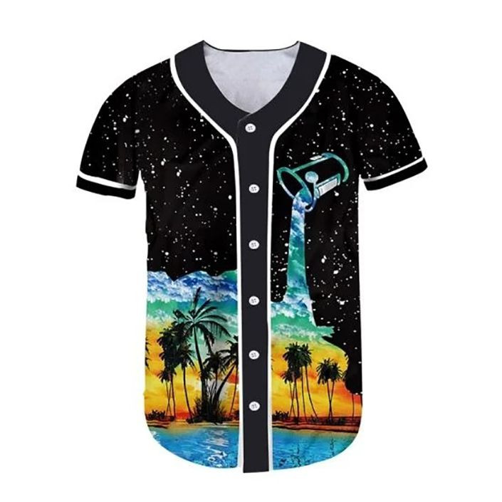 Mens Summer Trendy Bling Bling Gift For Lover Baseball Jersey, Unisex Jersey Shirt for Men Women