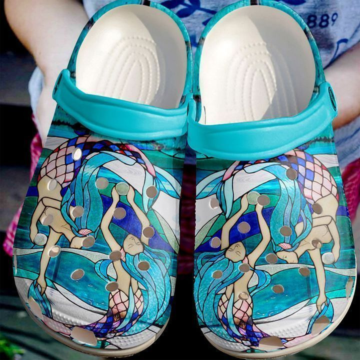 Mermaid Sisters Crocs Classic Clogs Shoes