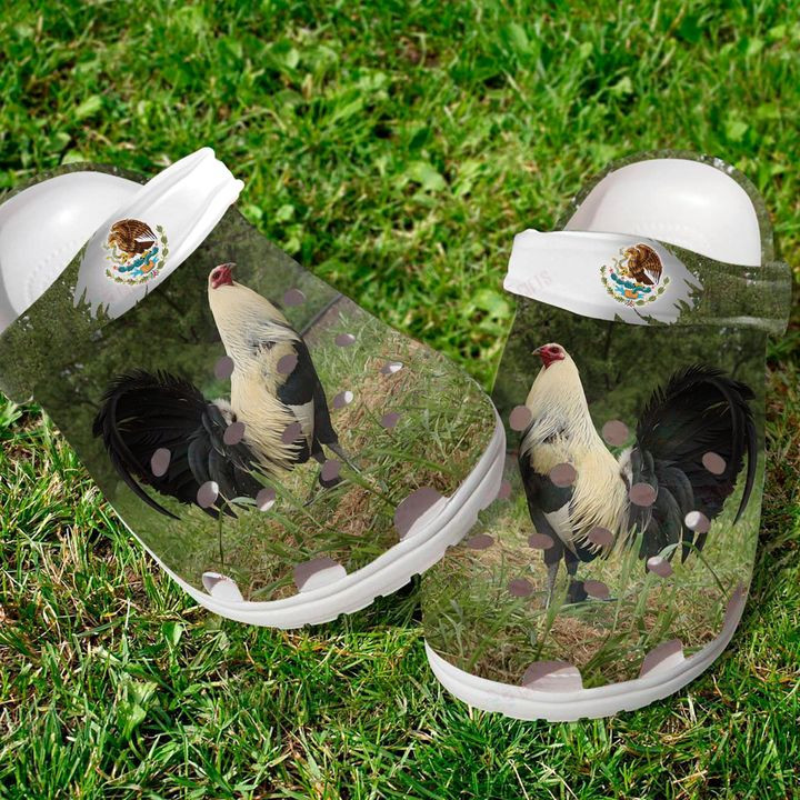Mexican Rooster Crocs Classic Clogs Shoes