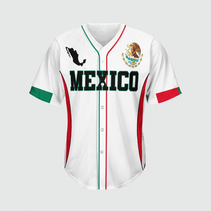 Mexico Skull My Home My Blood Personalized 3d Baseball Jersey