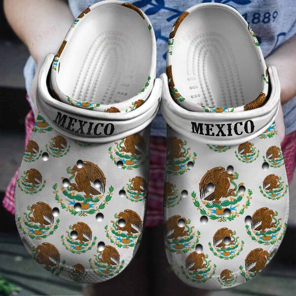 Mexico Symbol Crocs Classic Clogs Shoes