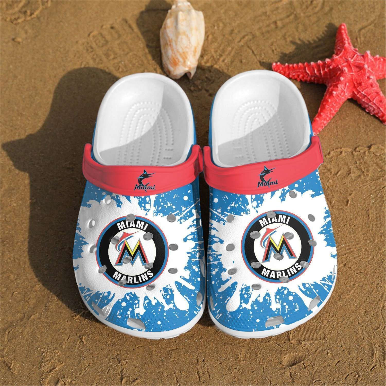 Miami Marlins Mlb Gift For Fan Crocs Clog Shoescrocband Clogs Comfy Footwear T