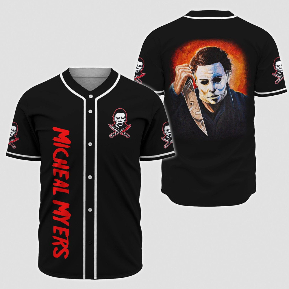 Michael Myers Jersey Shirt Unisex Jersey Shirt for Men Women