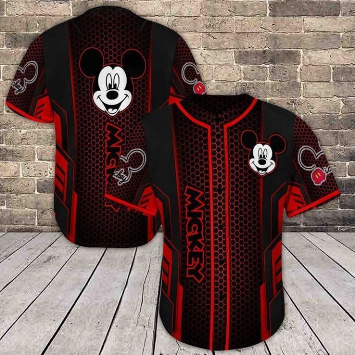 Mickey Mouse Disney Hive Gift For Lover Baseball Jersey