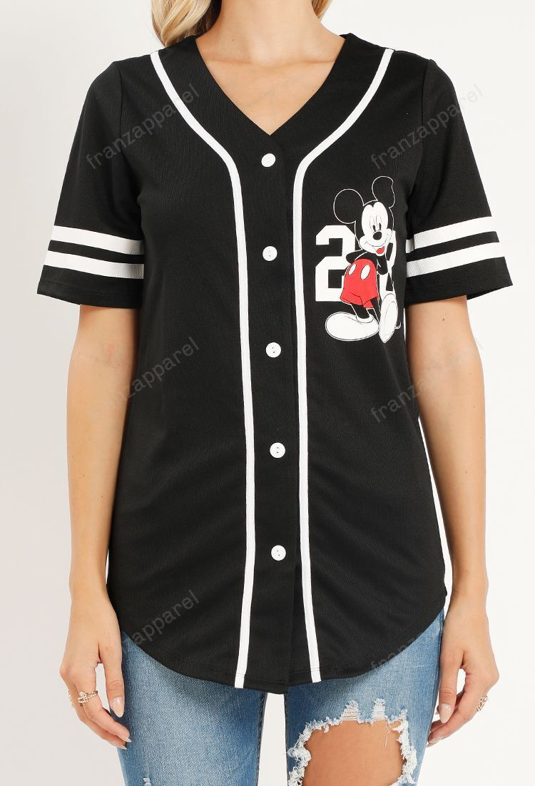 Mickey Personalized 3d Baseball Jersey Limited 05