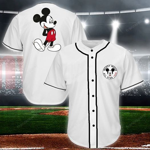 Mickey Personalized 3d Baseball Jersey Limited 14