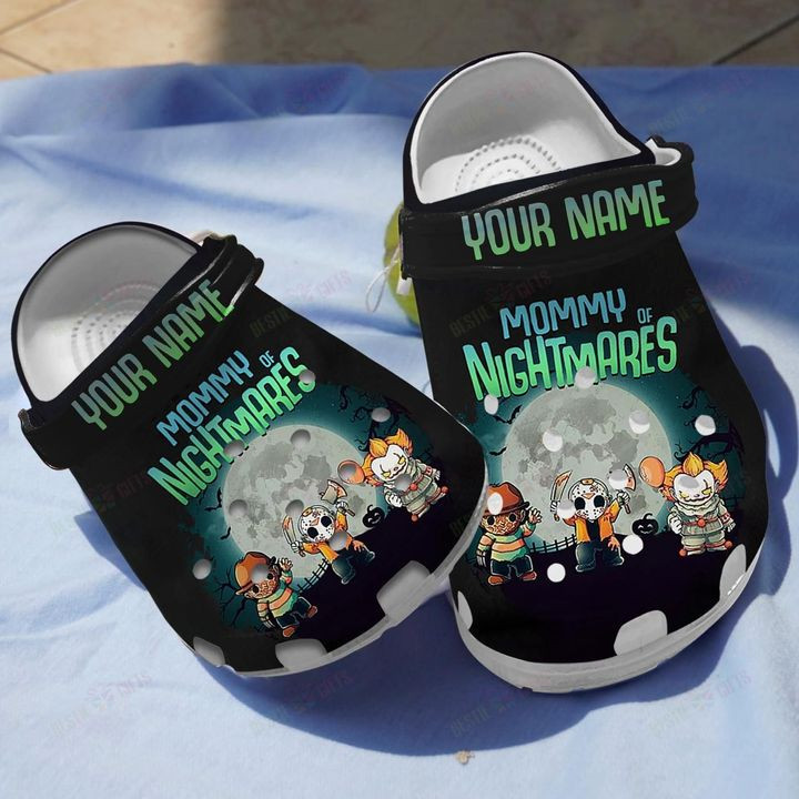 Mommy Of Nightmares Crocs Classic Clogs Shoes