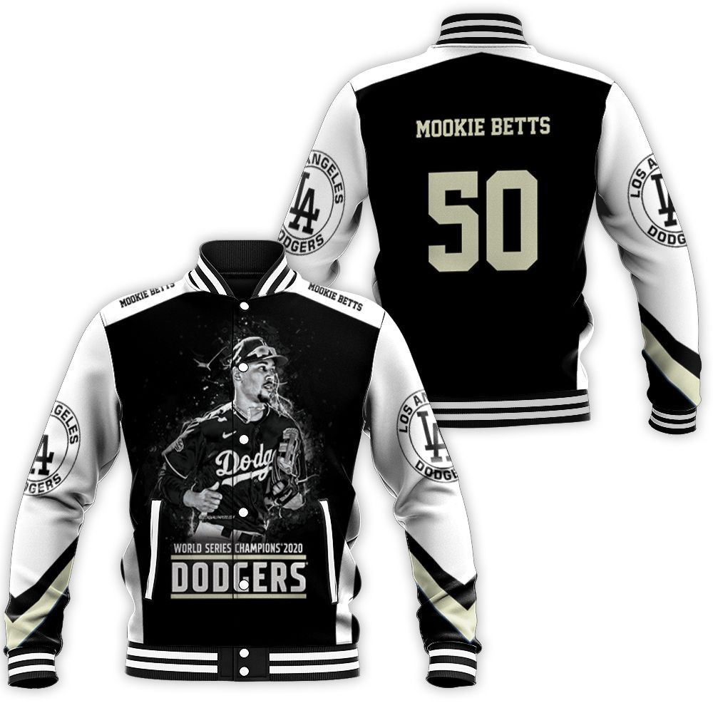 Mookie Betts La Dodgers Baseball Jacket for Men Women