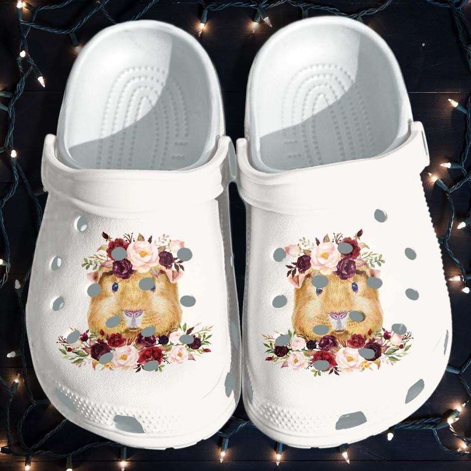 Mouse Guinea Pigs Flower Shoes Crocs