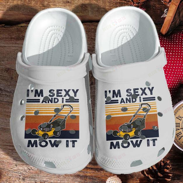 Mow Garden Funny Sexy And Move Vintage Crocs Classic Clogs Shoes
