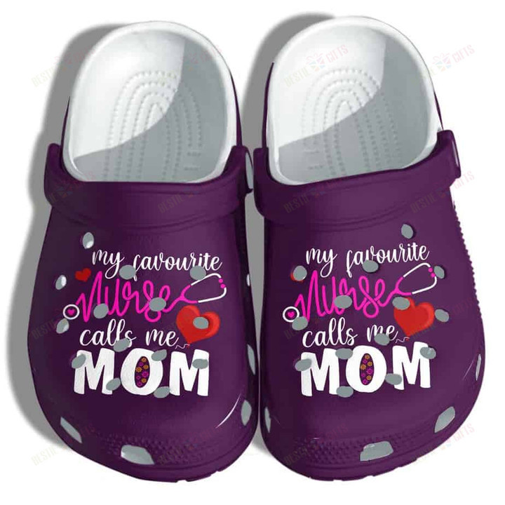 My Favorite Nurse Call Me Mom Crocs Classic Clogs Shoes