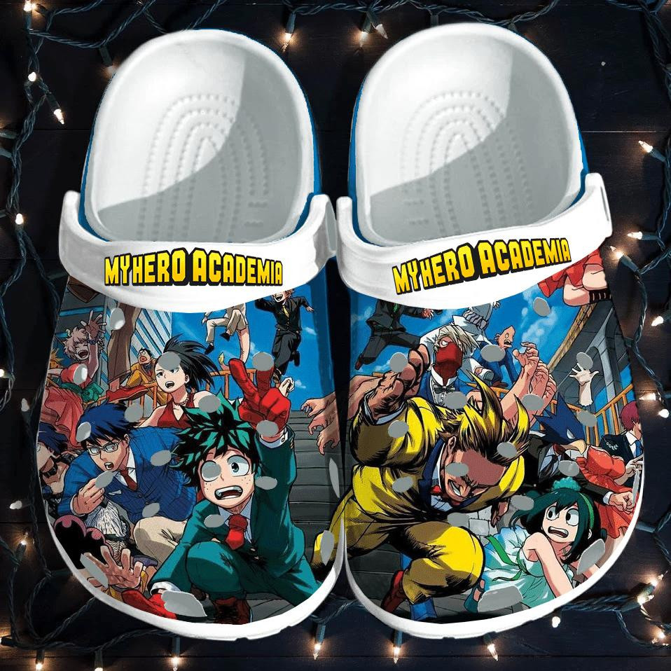 My Hero Academia Crocs Clog Shoes Comfy Footwear