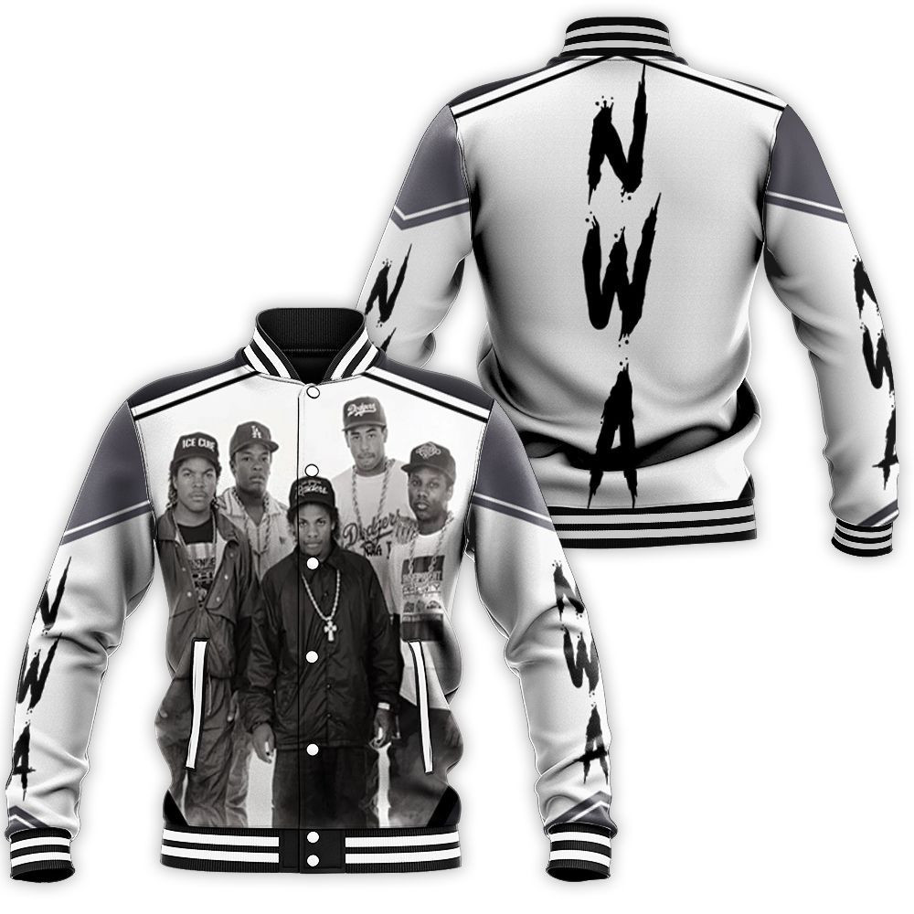 NWA Legend Rappers Baseball Jacket for Men Women