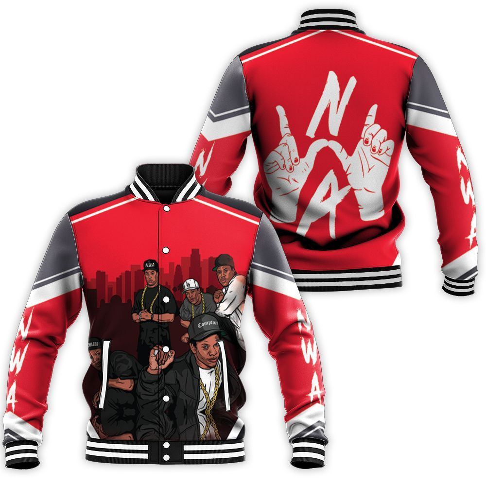 NWA Member Groups Gta Style Baseball Jacket for Men Women