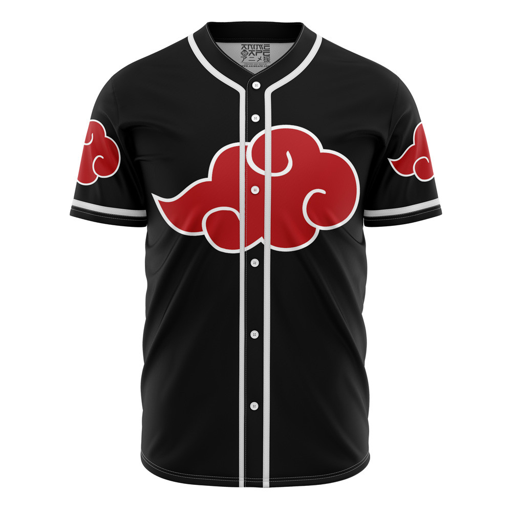 Naruto Akatsuki Baseball Jersey, Unisex Jersey Shirt for Men Women
