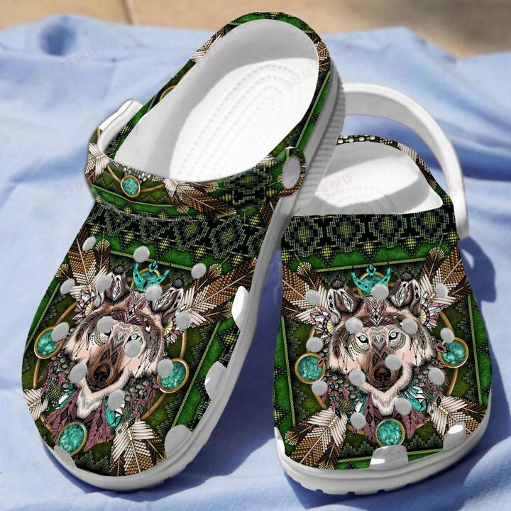 Native American Crocs Classic Clogs Shoes