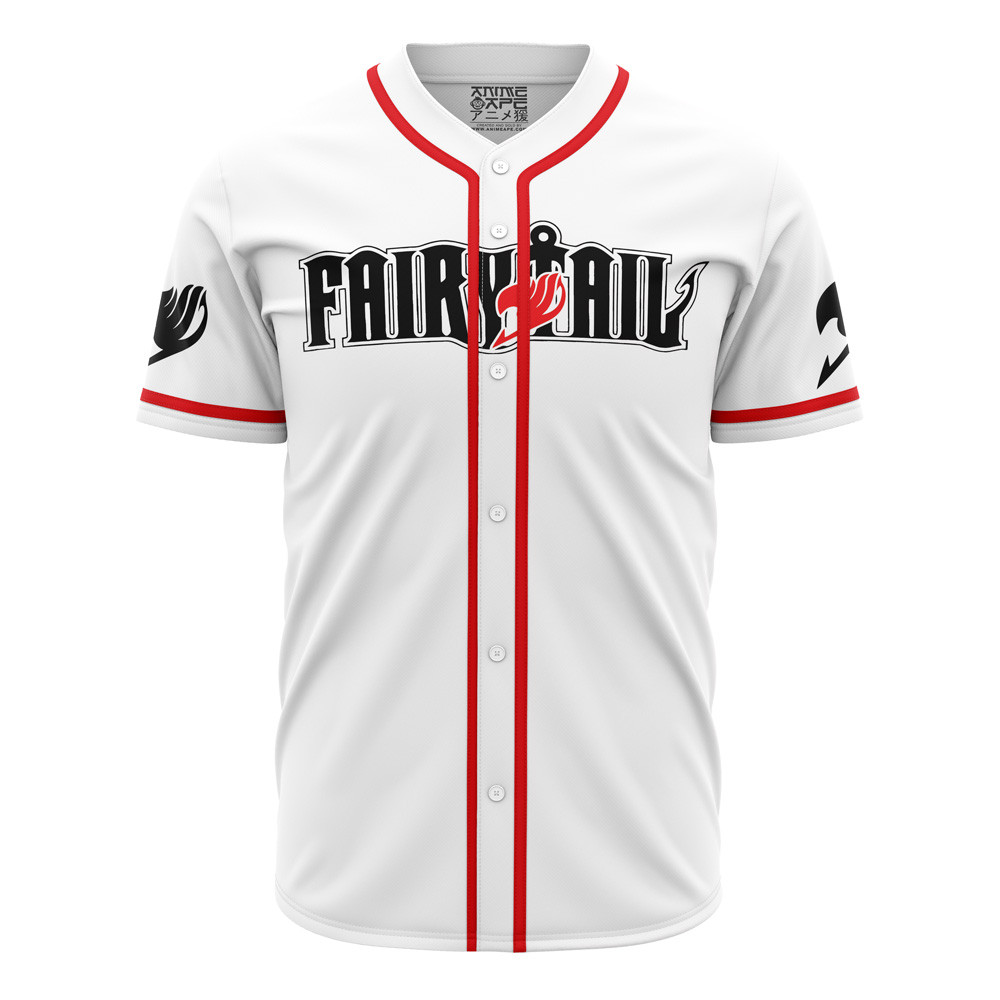 Natsu Dragneel Fairy Tail Baseball Jersey