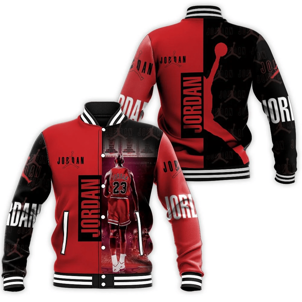 Nba Legend Chicago Bulls Michael Jordan 23 Baseball Jacket for Men Women