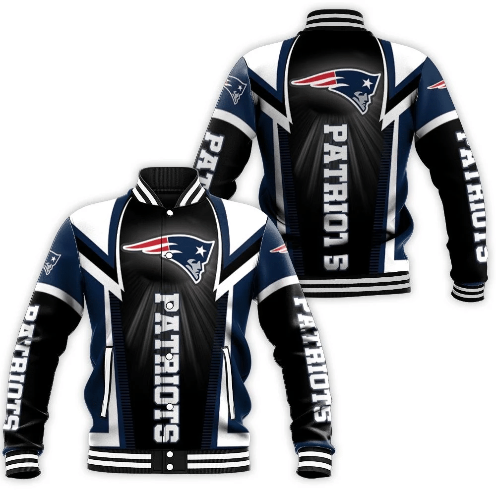 New England Patriots For Fans Baseball Jacket for Men Women