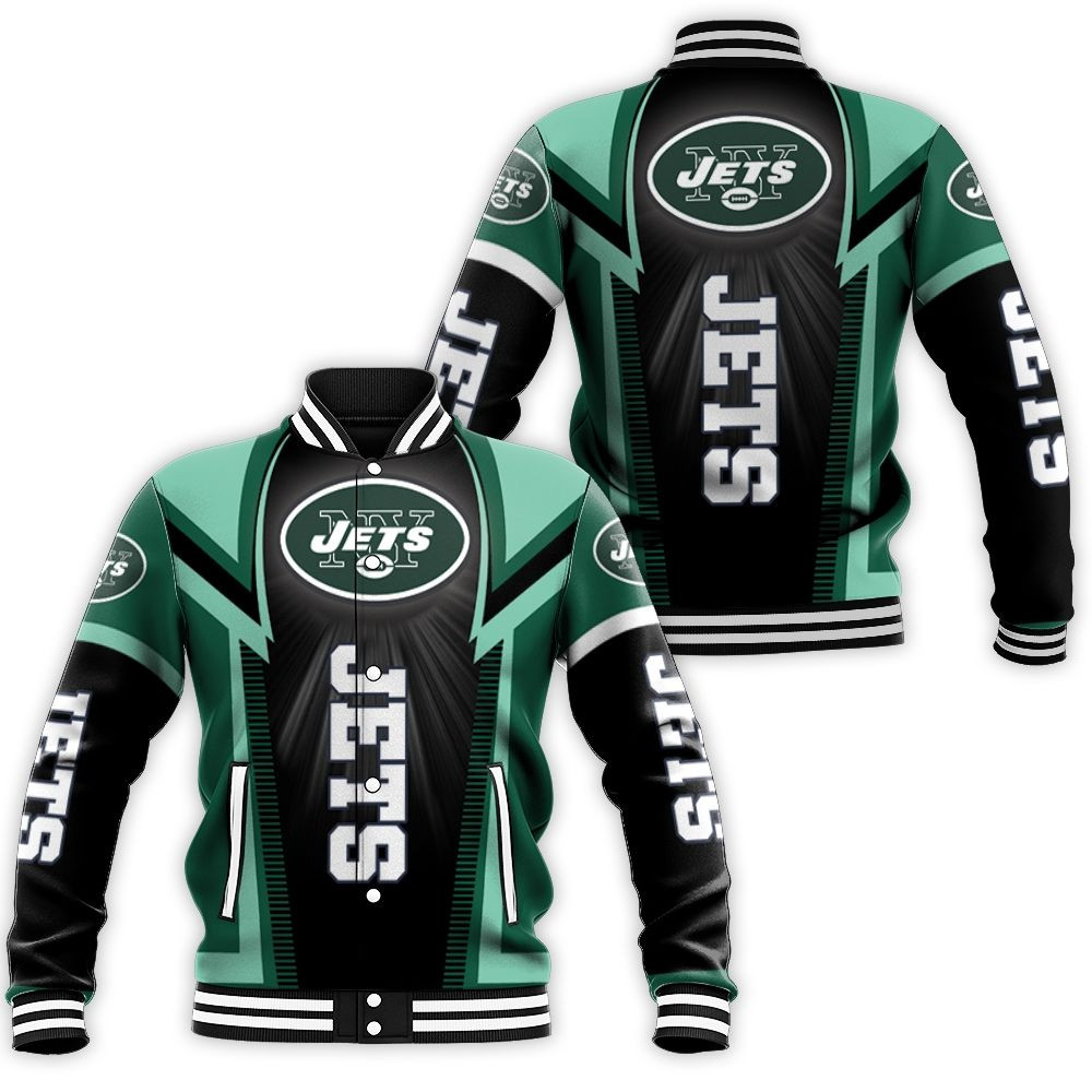 New York Jets For Fans Baseball Jacket for Men Women