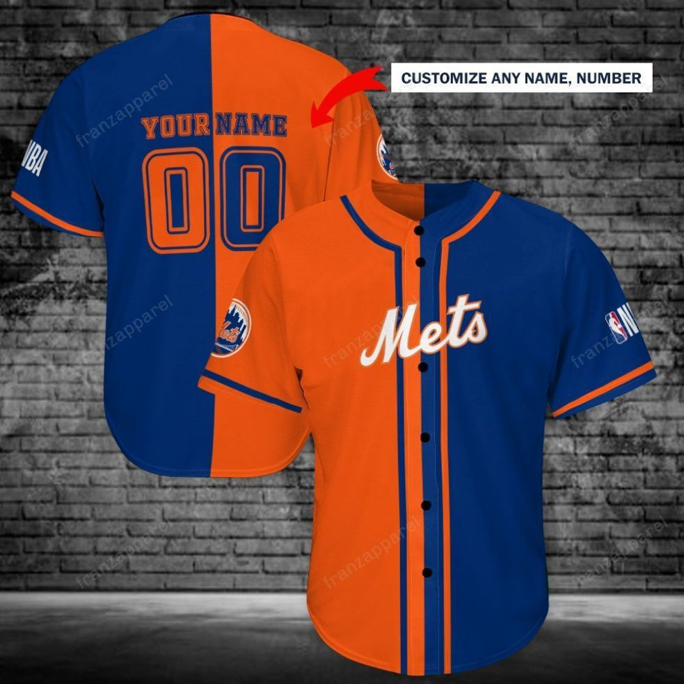 New York Mets Personalized Baseball Jersey Shirt 117