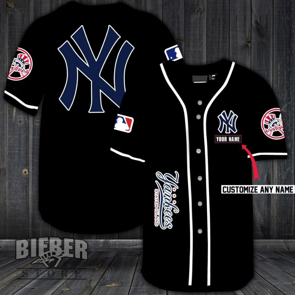 New York Yankees Personalized Custom Name For You Baseball Jersey