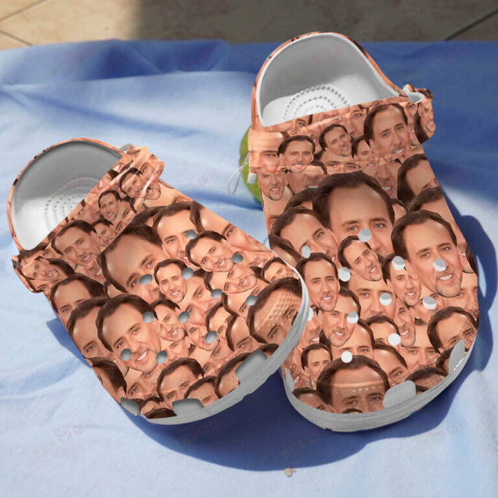 Nicolas Cage Crocs Classic Clogs Shoes