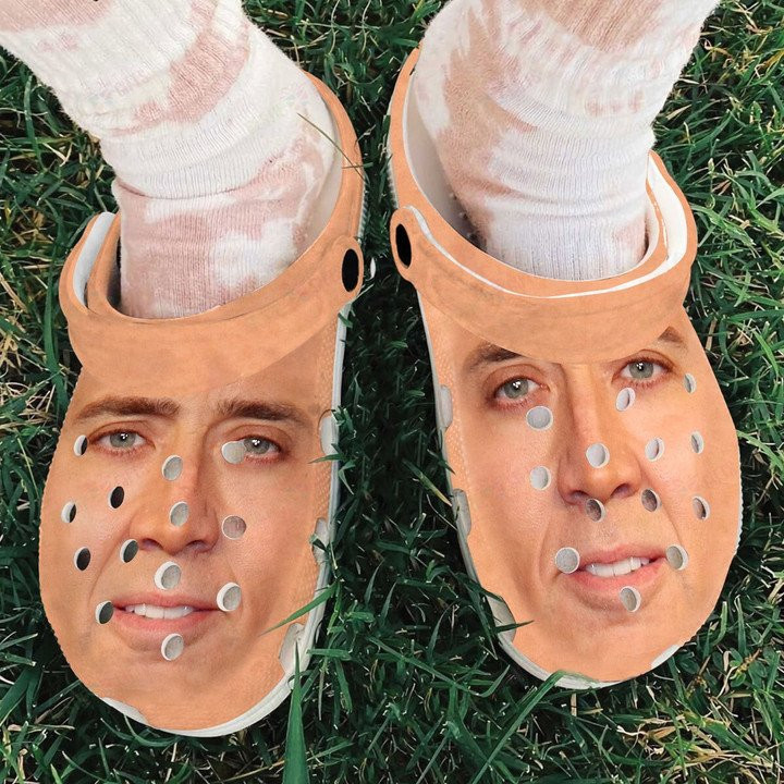 Nicolas Cage Crocs Classic Clogs Shoes PANCR0299