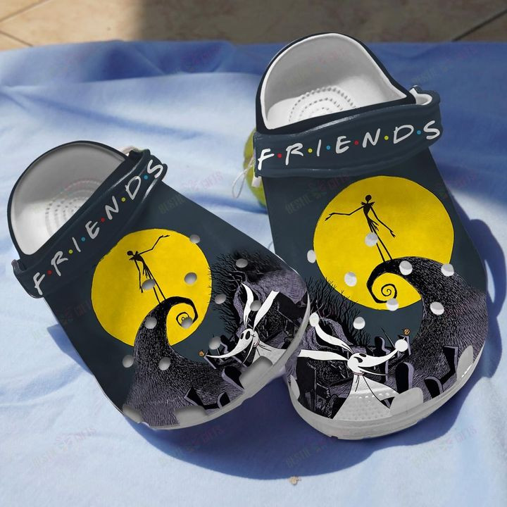 Nightmare Before Christmas Moonlight Crocs Classic Clogs Shoes PANCR0435