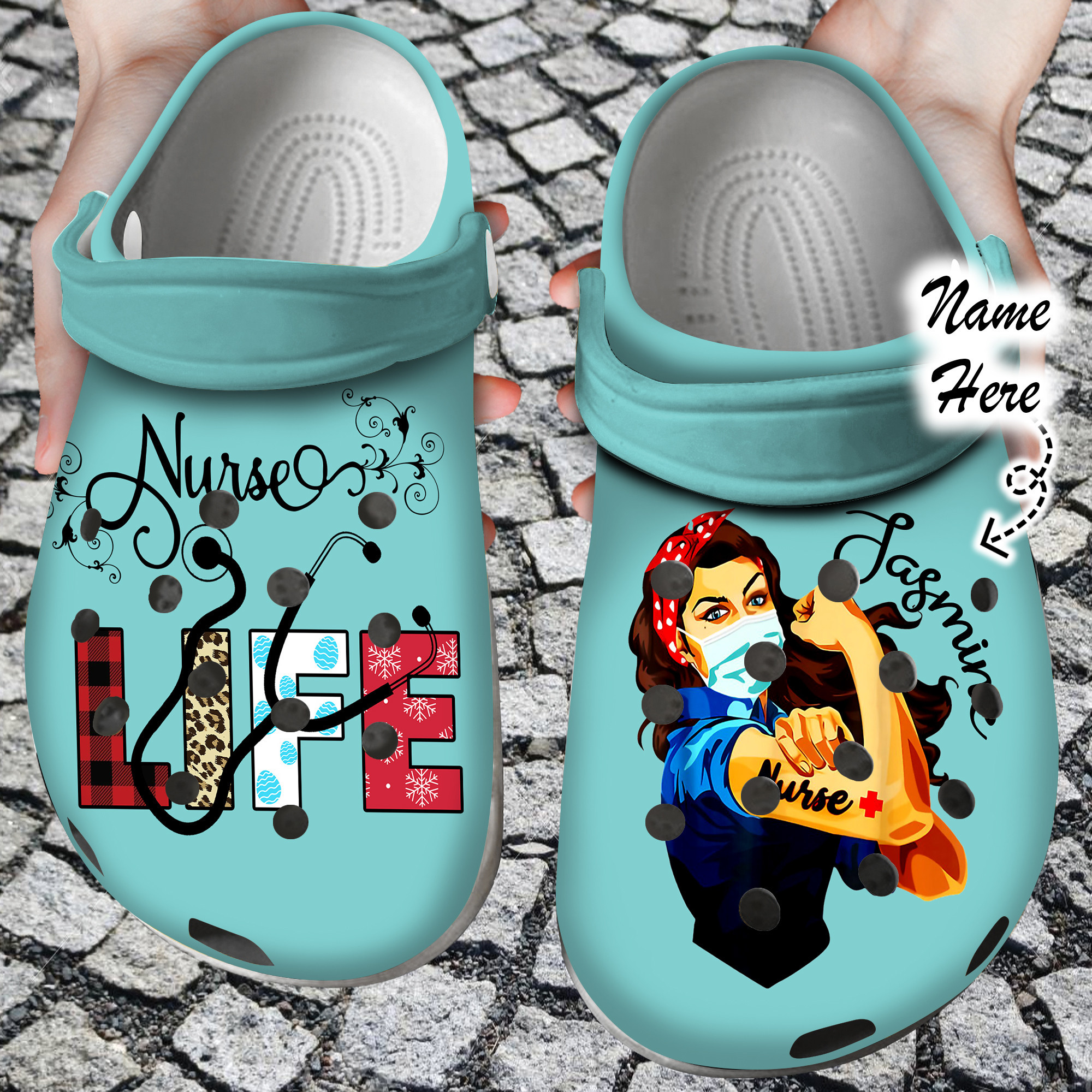 Nurse Crocs Nurse Personalized Life Crocs Clog Shoes