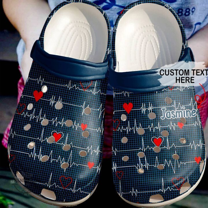 Nurse Crocs Nurse Personalized Proud Crocs Clog Shoes