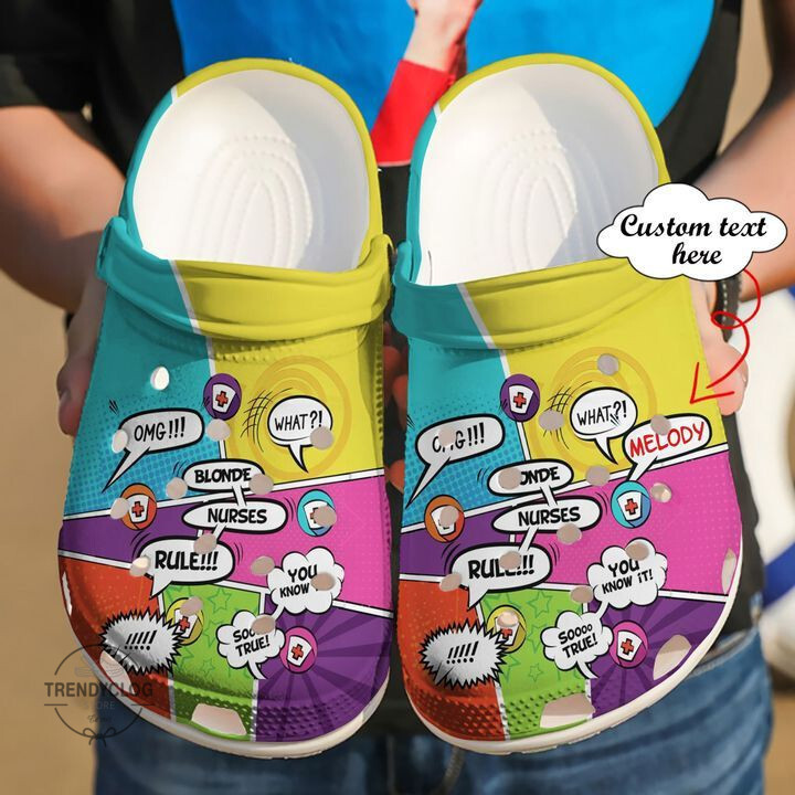 Nurse Crocs Nurse Personalized Rules Crocs Clog Shoes