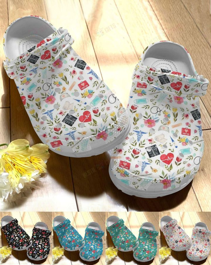 Nurse Dog Love To Care 5 Colors Crocs Classic Clogs Shoes