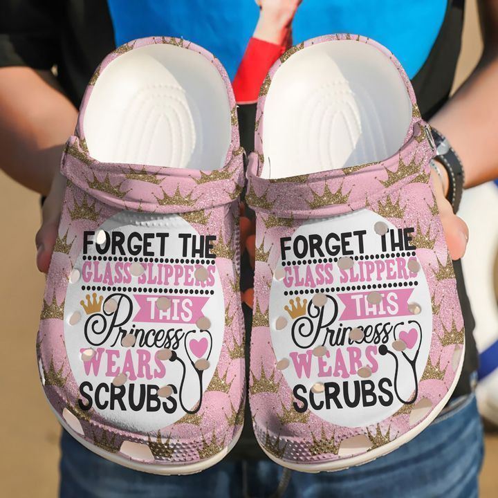 Nurse Forget The Glass Slippers Crocs Classic Clogs Shoes