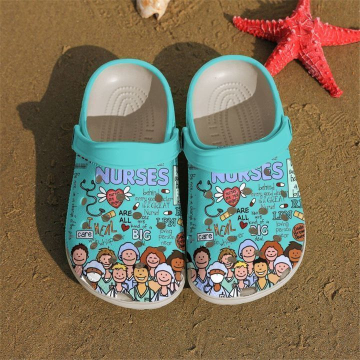 Nurse Nurses Quotes Crocs Classic Clogs Shoes