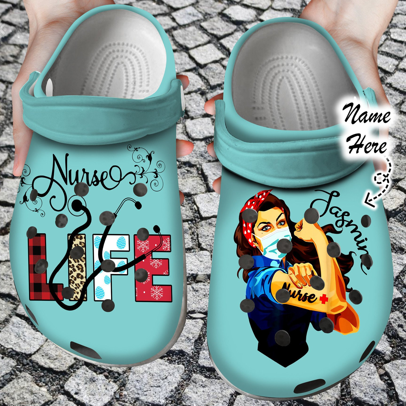 Nurse Personalized Life Crocs Clog Shoes Nurse Crocs