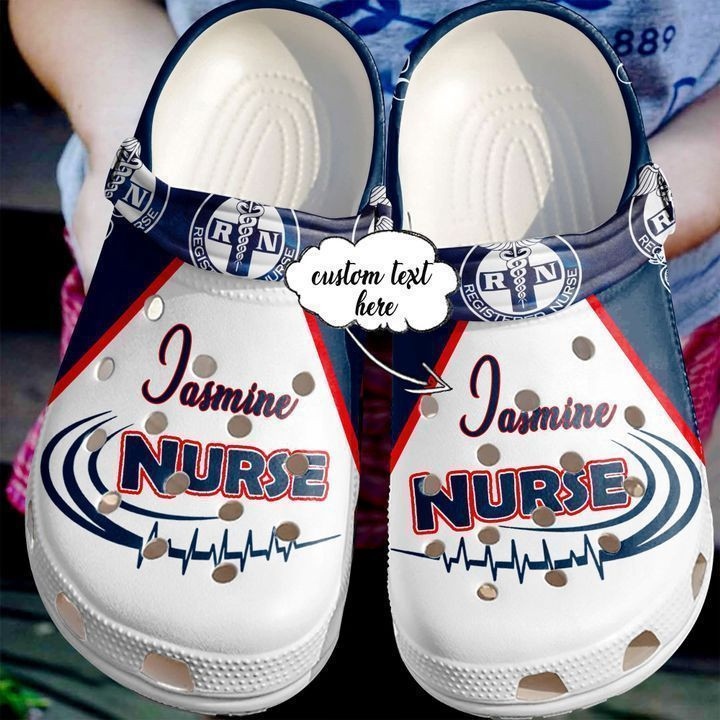 Nurse Personalized Symbols Crocs Classic Clogs Shoes