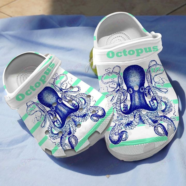 Octopus Crocs Classic Clogs Shoes