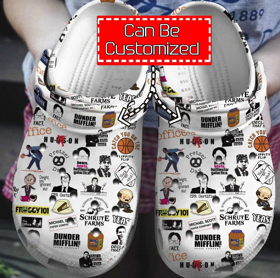Officer Crocs - Personalized The Office Clog Shoes For Men And Women