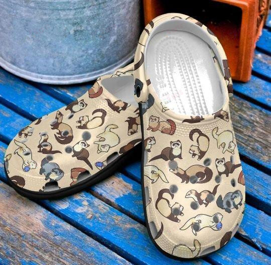 Otter Crocs Classic Clogs Shoes